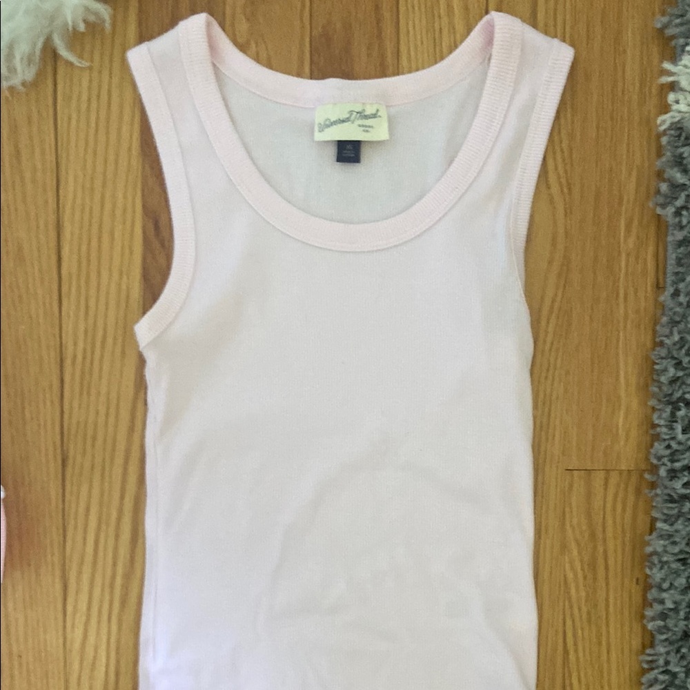 Pink Sleeveless Kids Top